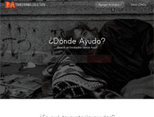 Tablet Screenshot of dondeayudo.org